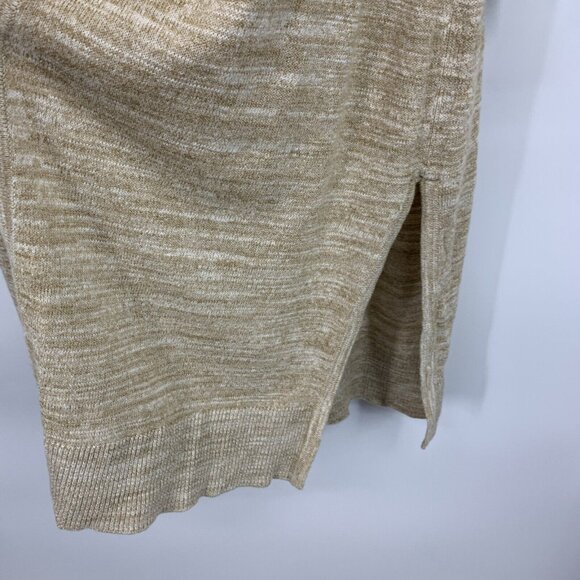 Talbots Duster Cardigan Marled Open Front Lightweight Knit - Picture 6 of 10